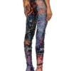p-koll-dev Destroyed tights with cinema prints