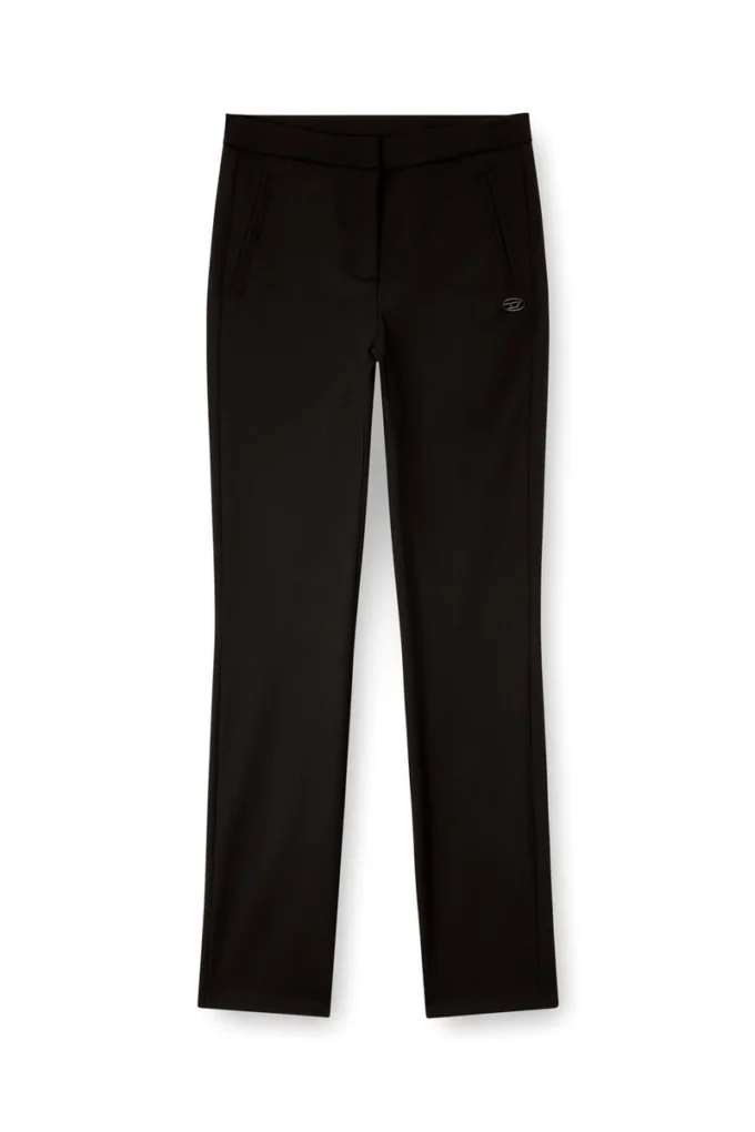 p-lacer-r2 Wool blend pants with welt pockets