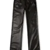 p-lain Five pocket pants in coated fabric
