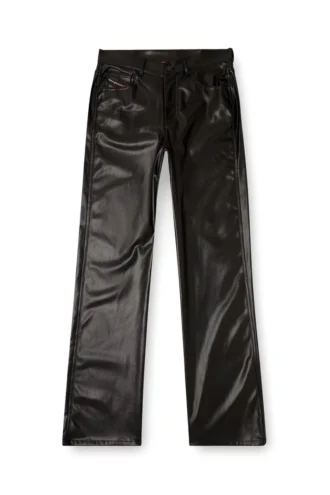 p-lain Five pocket pants in coated fabric