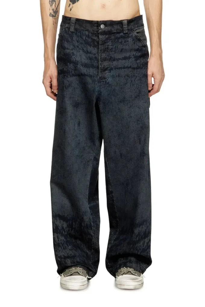 p-livery-b Utility pants in cotton blend