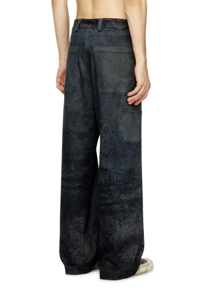 p-livery-b Utility pants in cotton blend