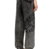 p-marky-den Organic cotton sweatpants with Oval D patch