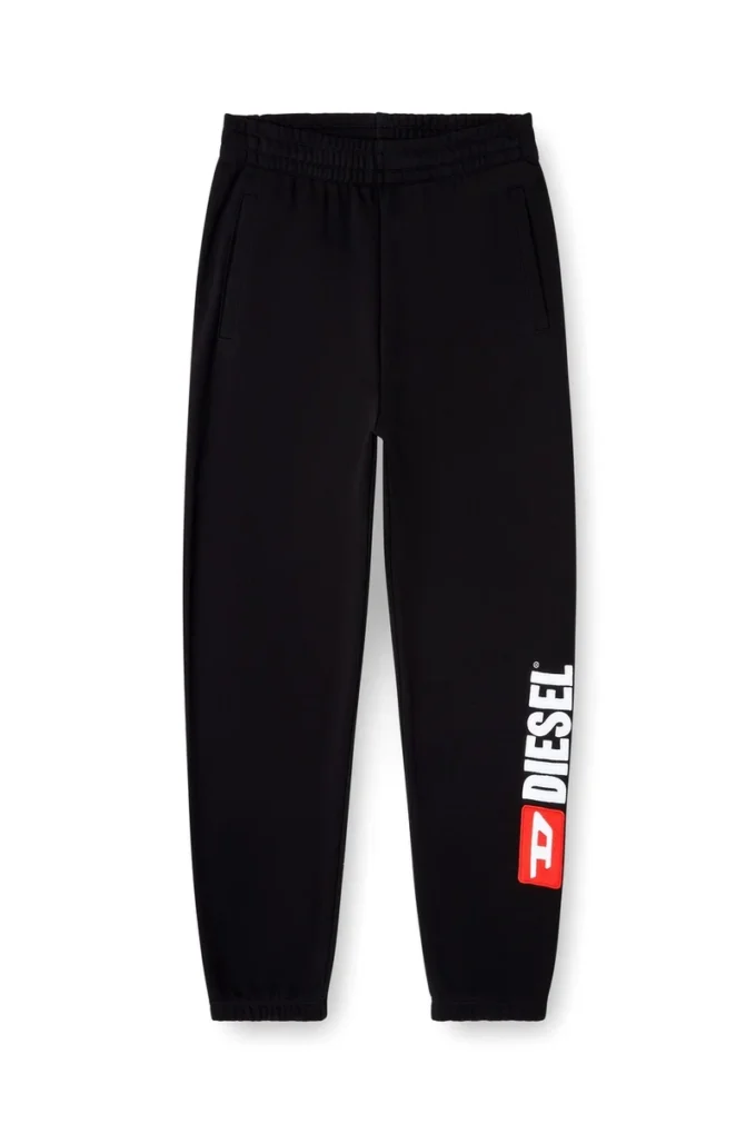 p-marky-div Cotton sweatpants with Diesel patch