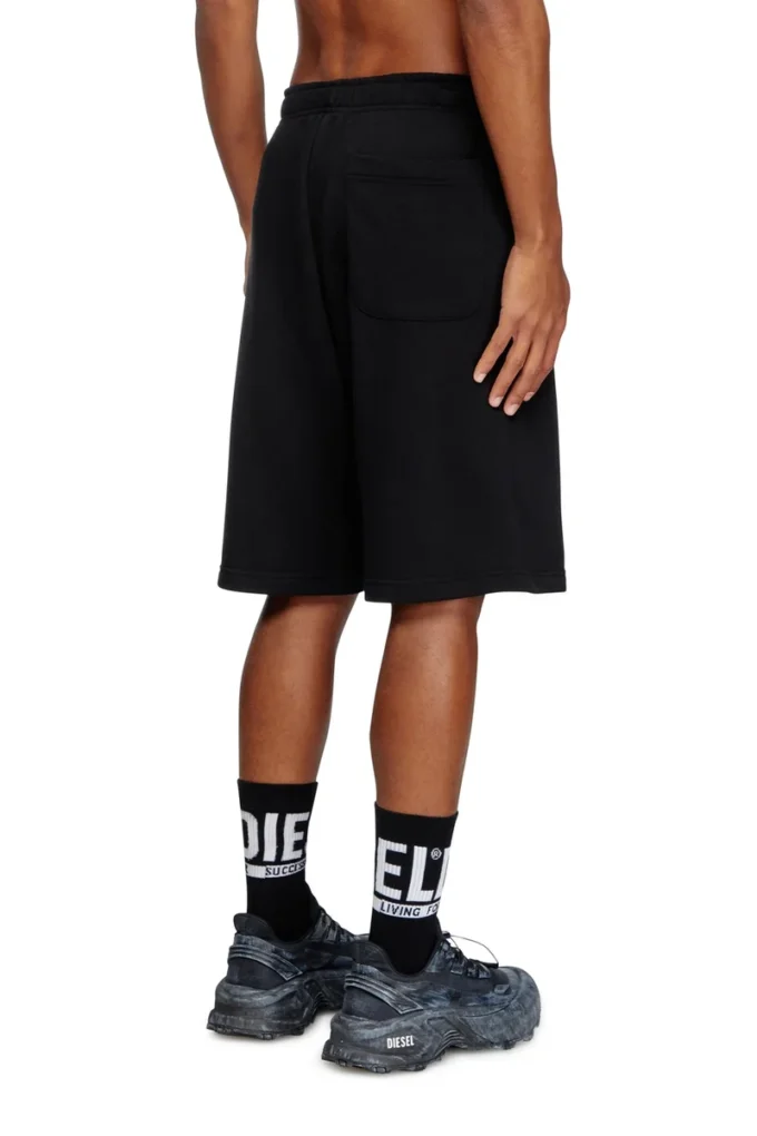 p-marshy-od Sweat shorts with silver Oval D