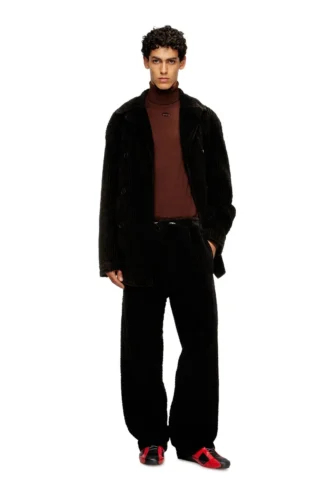 p-martial Corduroy pants with drawstring