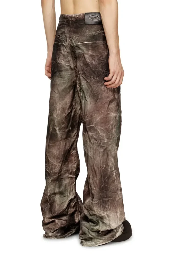 p-thug-pant Pants in crinkled camo canvas