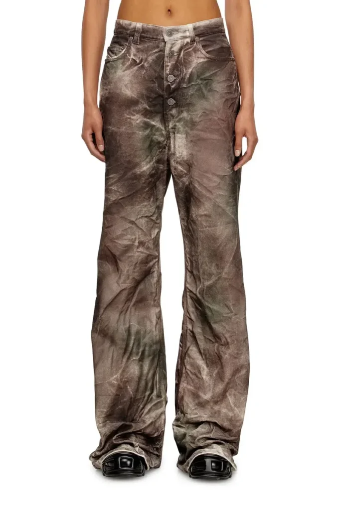 p-thug-pant Pants in crinkled camo canvas