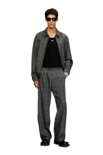 p-tilson Wool pants with a drawstring waist