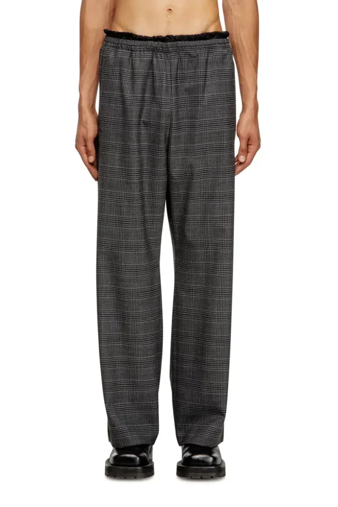p-tilson Wool pants with a drawstring waist