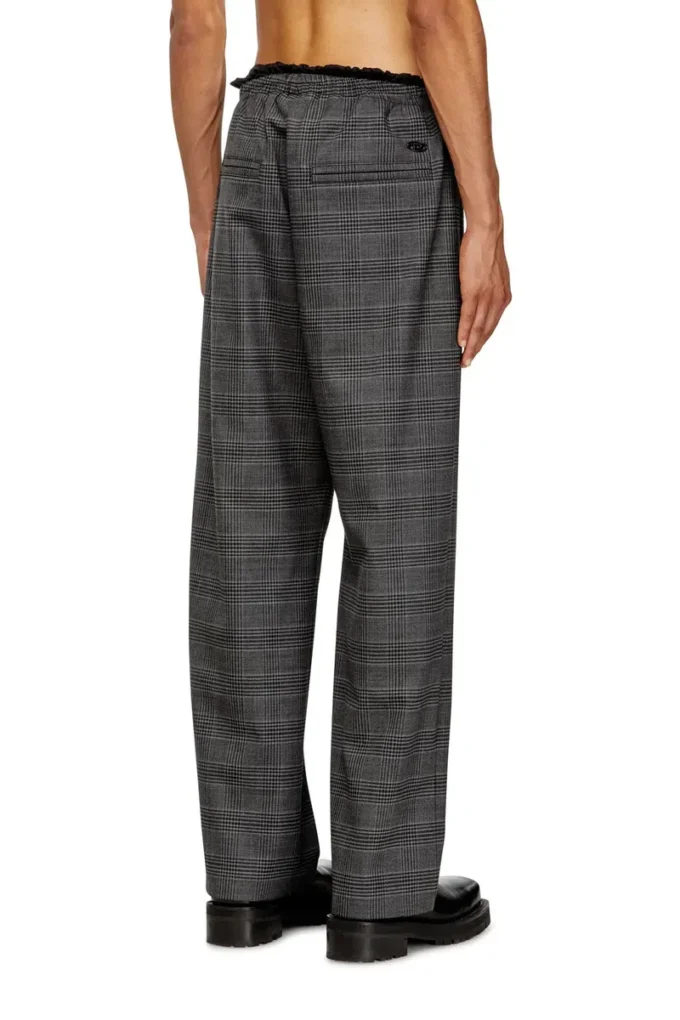 p-tilson Wool pants with a drawstring waist