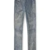p-vyll-qmbw Jean-cut leather pants