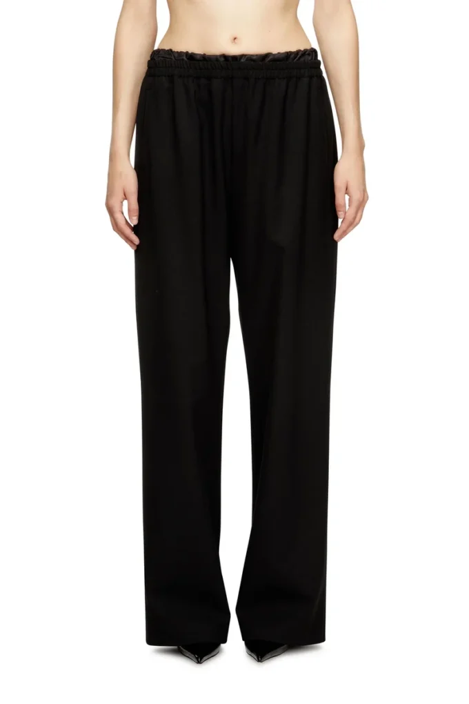 p-yrite-r2 Wool pants with drawstring