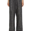 p-yrite Wool pants with welt pockets