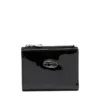 play bi-fold zip ii Small wallet in glossy leather