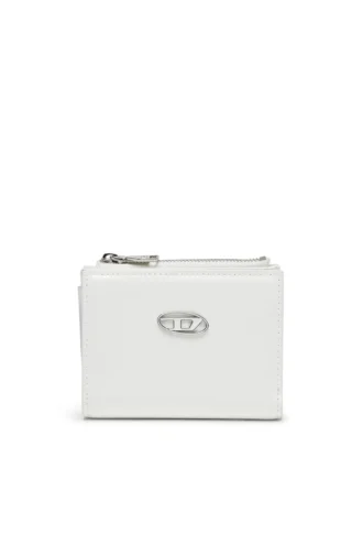 play bi-fold zip ii Small wallet in glossy leather