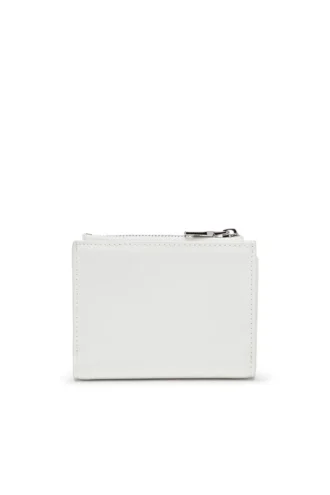 play bi-fold zip ii Small wallet in glossy leather