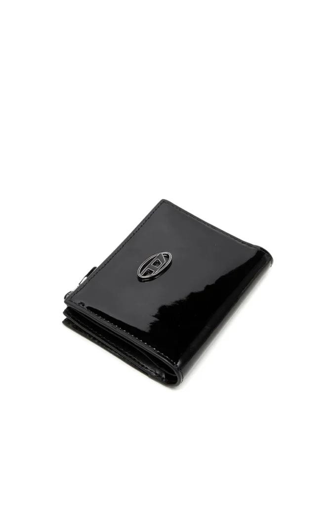 play bi-fold zip ii Small wallet in glossy leather