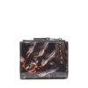 play bi-fold zip ii Small wallet in printed glossy PU