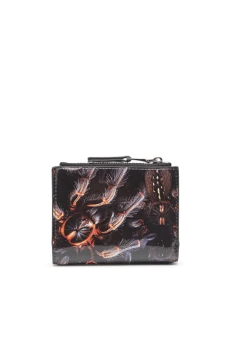 play bi-fold zip ii Small wallet in printed glossy PU