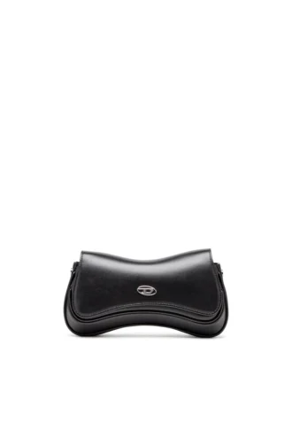 play clutch Play-Semi gloss leather shoulder bag