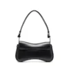 play clutch Play-Semi gloss leather shoulder bag