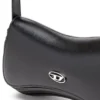play clutch Play-Semi gloss leather shoulder bag