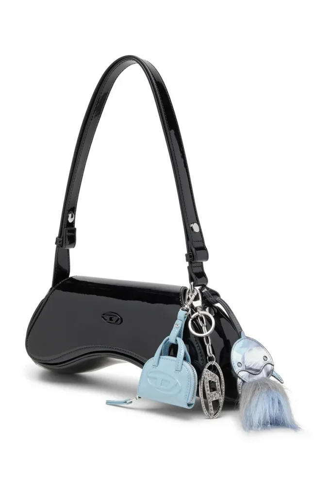 play crossbody Play-Crossbody bag in glossy PU