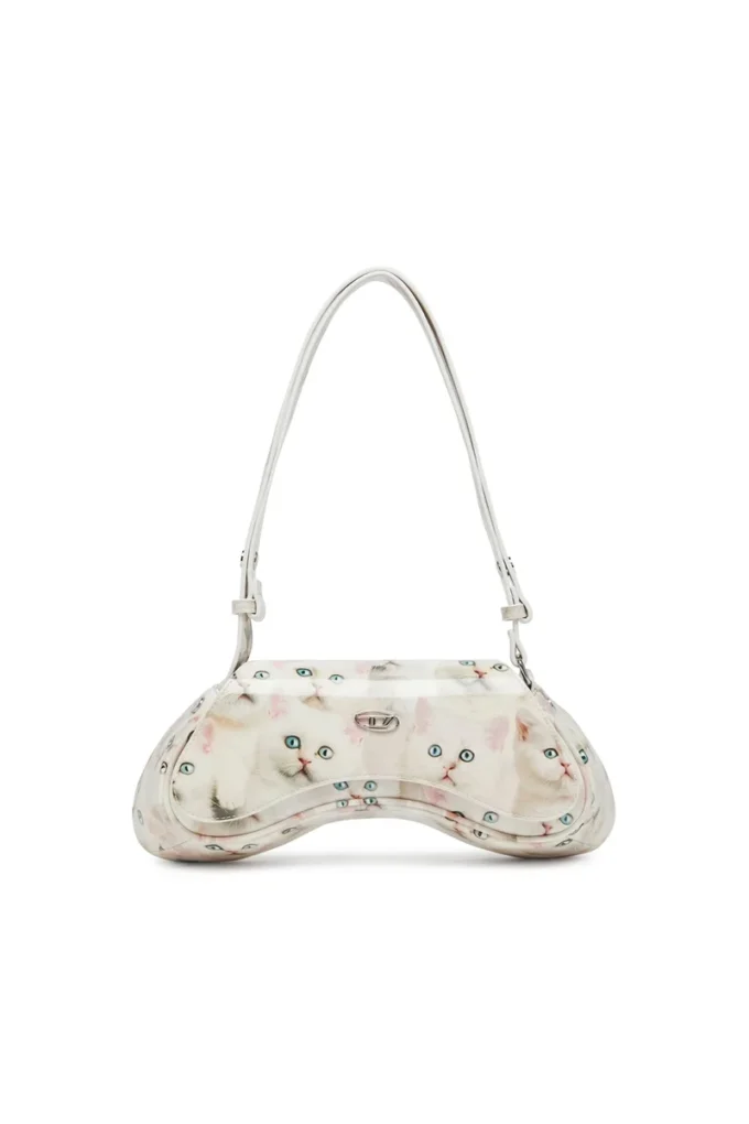 play crossbody Play-Shoulder bag in printed glossy PU