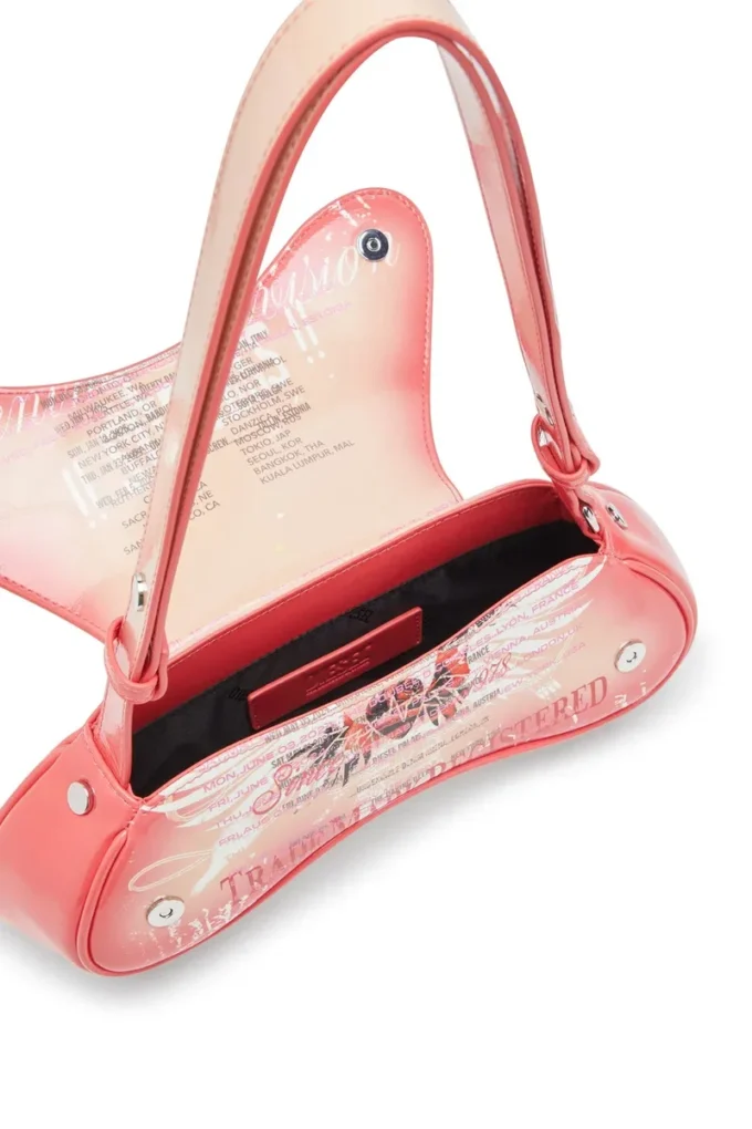 play crossbody Play-Shoulder bag in printed glossy PU