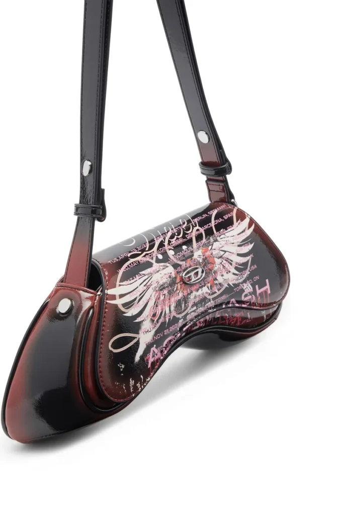 play crossbody Play-Shoulder bag in printed glossy PU