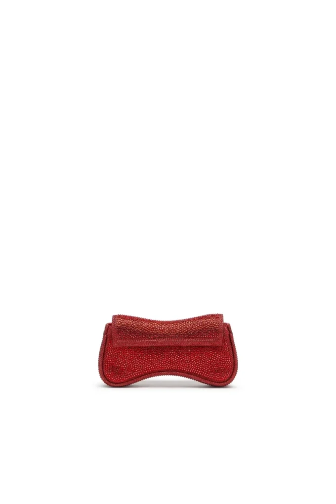 play crossbody xs Play-Mini crossbody bag in crystal Lurex