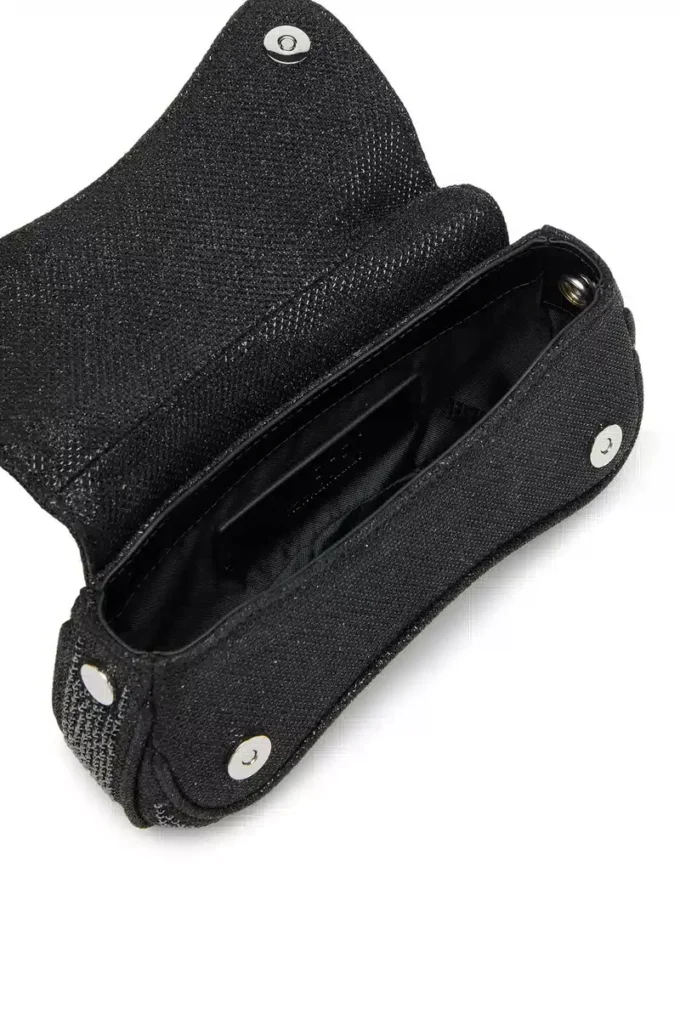 play crossbody xs Play-Mini crossbody bag in crystal Lurex