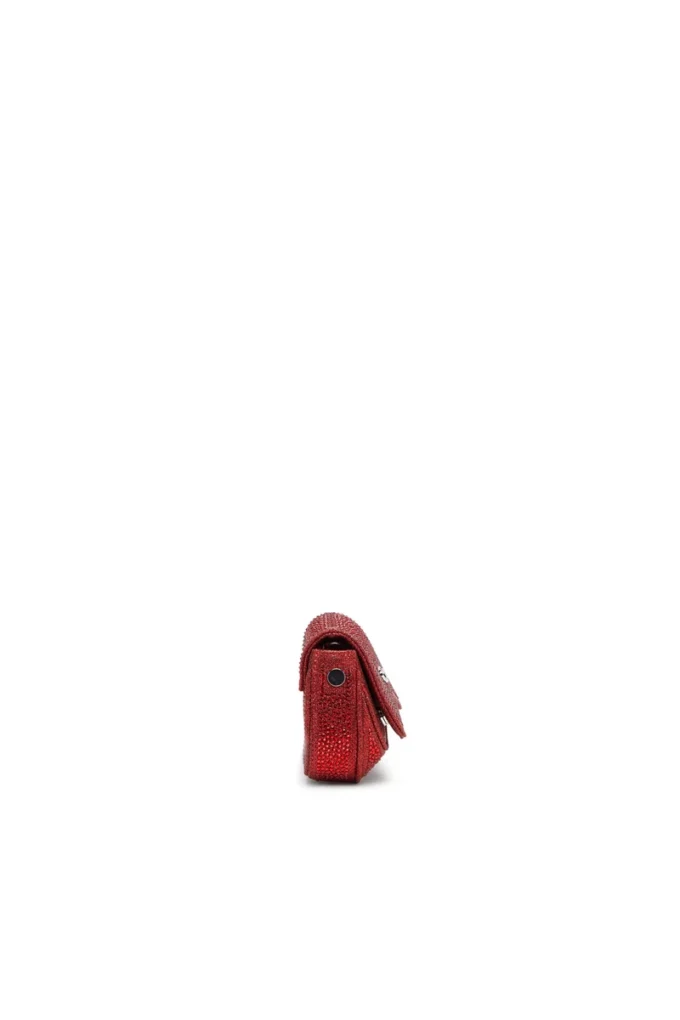 play crossbody xs Play-Mini crossbody bag in crystal Lurex
