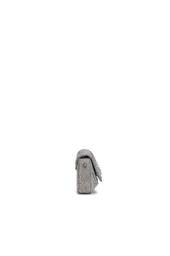 play crossbody xs Play-Mini crossbody bag in crystal Lurex