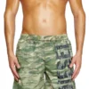 powel-47.5-utlt Board shorts in camo ripstop