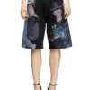 pr-d-rixford-s Denim shorts with multicolour print