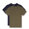 randal-d-mono-2pack 2-pack T-shirts in fluid jersey
