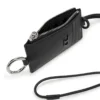 rave badge holder Nappa leather badge holder