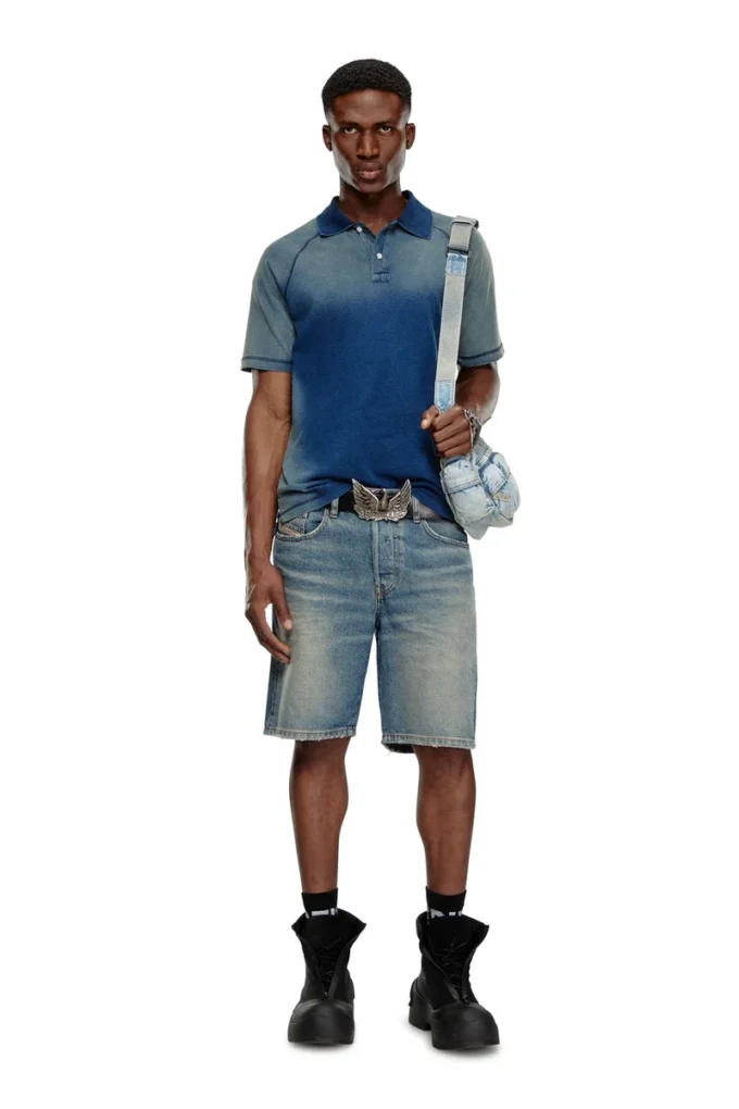 regular-short Denim shorts