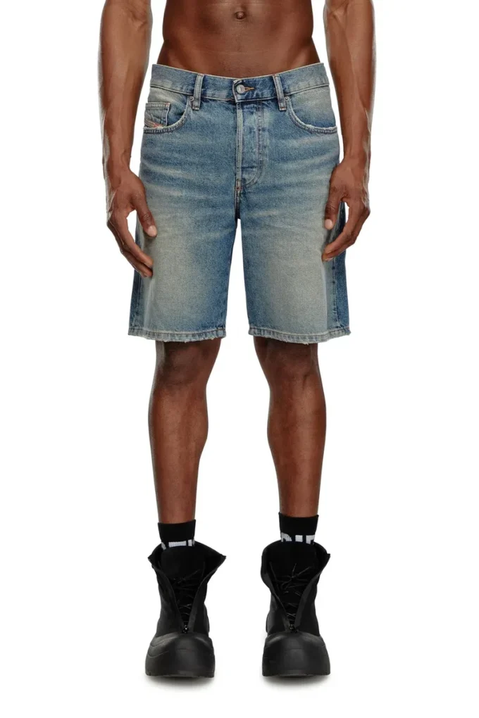 regular-short Denim shorts