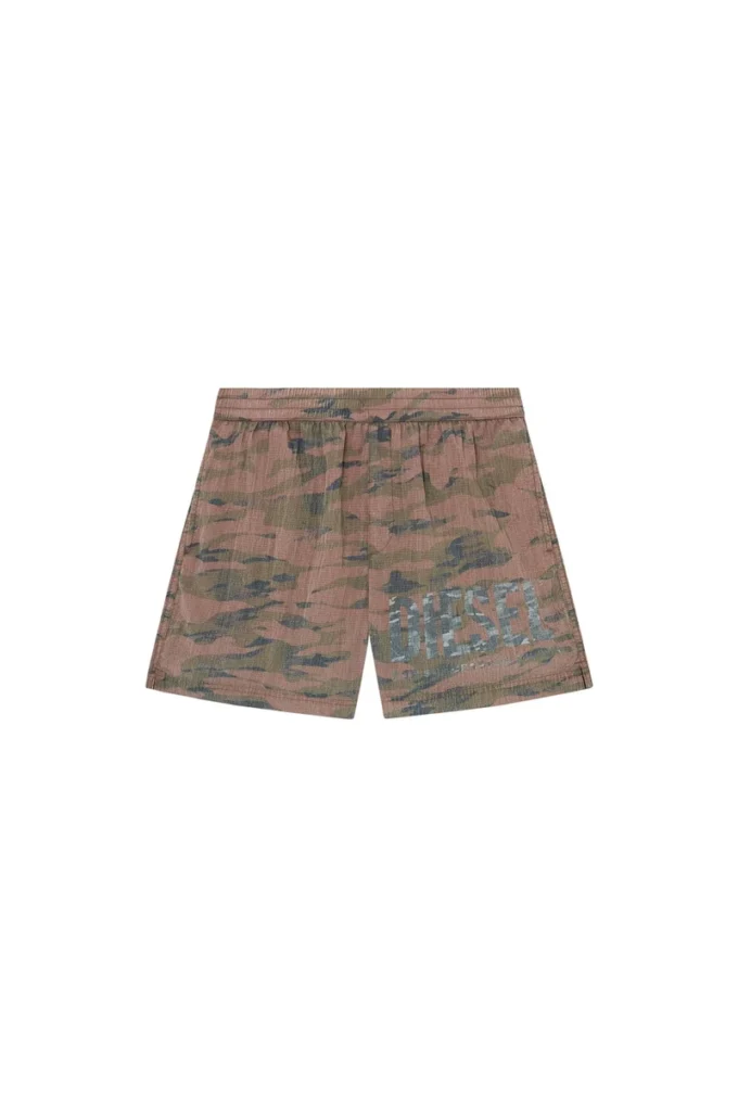 rio-41-utlt Mid-length swim shorts in camo ripstop