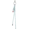 rope ii Metal and rope charm with Diesel pendant