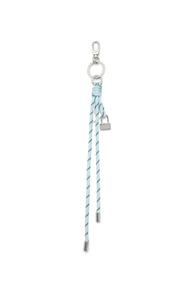 rope ii Metal and rope charm with Diesel pendant