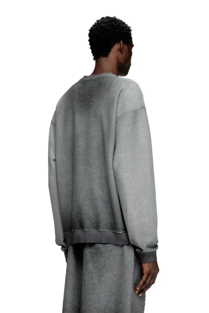 s-aron Faded sweatshirt with devoré Phoenix logo