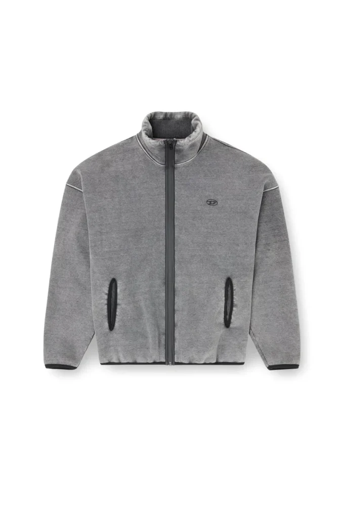s-baty-new Zip-up sweatshirt with inner lining