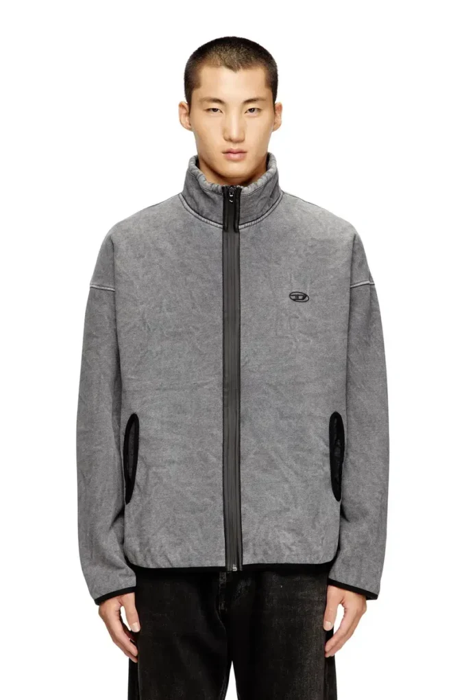 s-baty-new Zip-up sweatshirt with inner lining