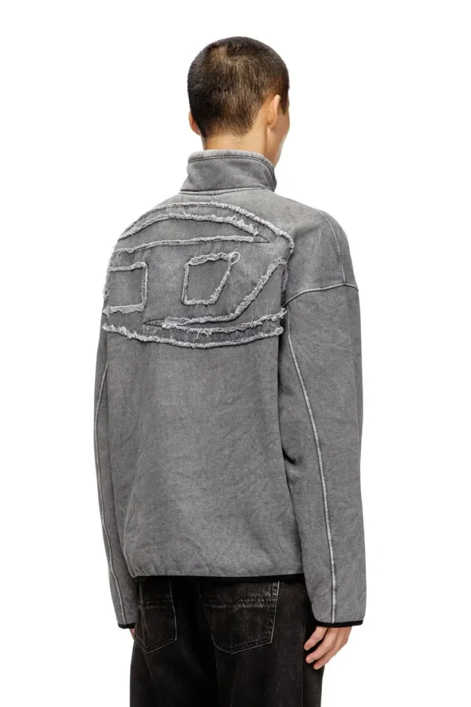 s-baty-new Zip-up sweatshirt with inner lining