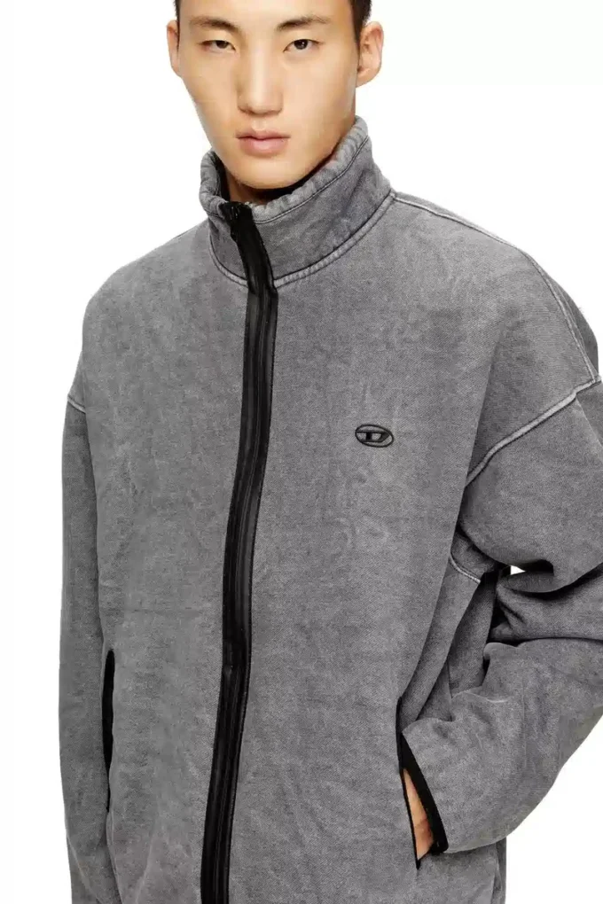 s-baty-new Zip-up sweatshirt with inner lining