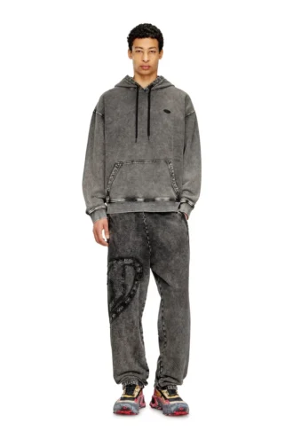 s-boxt-hood-den Hoodie with raw-cut back patch